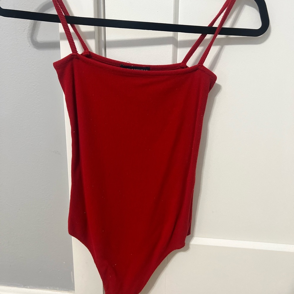 Brandy Melville Red Body suit